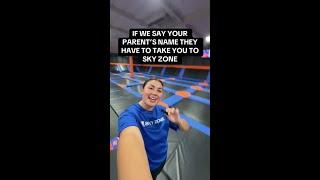 Annndd they also have to get you a #SkyZone Annual Pass for Christmas 