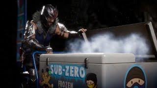 Mk11 : New Sub Zero FriendShip ( Ice Cream )