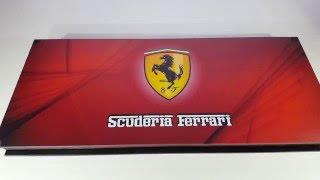 Нарды стеклянные "Ferrari Scuderia" - дорогой подарок любимому мужчине на юбилей 40 лет.