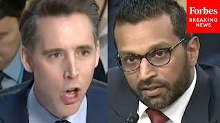 'I Never Thought This Would Happen In The United States Of America': Hawley Questions Kash Patel