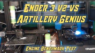 Ender 3 v2 vs Artillery Genius - Enigine benchmark test