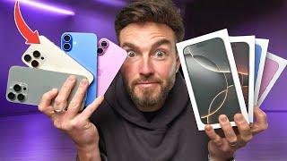 Unboxing EVERY new iPhone 16! - (DON’T choose WRONG!)