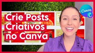 Canva Tutorial | Como fazer post criativo no Canva?