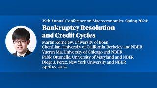 2024, 39th Annual Conference on Macroeconomics, Chen Lian, "Bankruptcy Resolution and Credit Cycles"