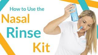 How to Use the Nasal Rinse - LVA2042