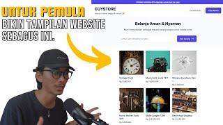 Cara Mudah Bikin Website Toko Online Sederhana Pake Tailwind CSS