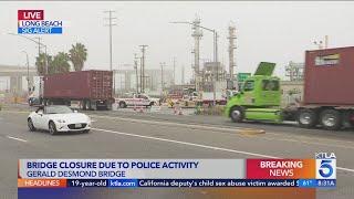 International Gateway Bridge in Long Beach shut down after pursuit termination