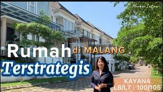 Rumah Malang Kota Terstrategis !! KALINDRA Townhouse