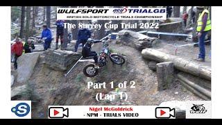 The Surrey Cup Trial 2022 Wulfsport ACU Trial GB Round 1 PART 1