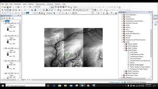 How to combine multiple DEMs into single DEM or Raster in ArcGIS