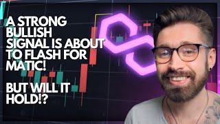 POLYGON PRICE PREDICTION 2022A STRONG BULLISH SIGNAL IS ABOUT TO FLASH FOR MATIC!WATCH FOR THIS