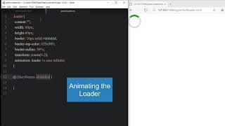 Awesome Loader using HTML and CSS