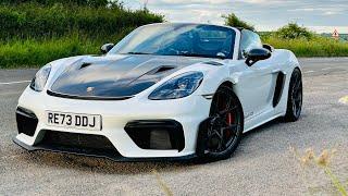 2024 Porsche 718 Spyder RS review.500bhp, 9000rpm, 191mph; is this the greatest Boxster of them all?