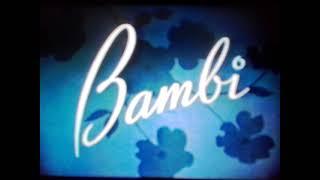 Bambi (1942) Intro VHS (1997)