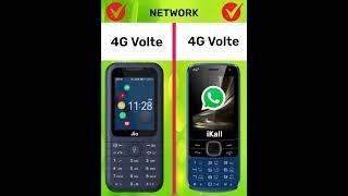 JioPhone Prima 4G vs iKall K333 4G Touch Screen