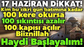 17 Haziran Dikkat! Kim bayramın 2.günü akşam bu zikri 200 kere okursa bak neler yaşayacak..!