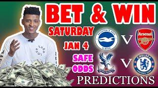 Football Prediction Today 04-01-2025 |  Betting tips Today | Mig predictions