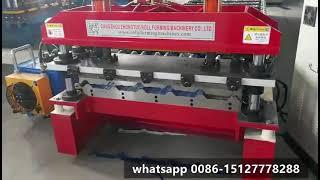 Sheet Metal Roll Forming Machine / Metal Roofing Machine / Roof Tile Making Machine Price