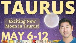 Taurus - NEW MOON IN YOUR SIGN BRINGS NEW PATH AND SURPRISES!   MAY 6-12 Tarot Horoscope ️