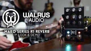 Walrus Audio Mako Series R1 Reverb - 1st Look & Demo