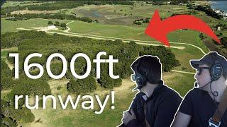 SHORT Runway in a FULLY LOADED Cessna 182 SKYLANE!!