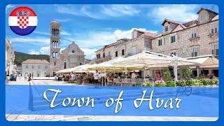 Town of Hvar - Video Tour  Hvar Island  4K 60fps