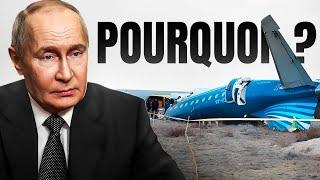 Un avion se crash, la Russie accusée, Poutine répond