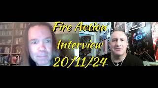 Fire Action Interview for The Metal Gods Meltdown by Seb Di Gatto..IT RAWKS!