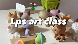 Lps: Art class chaos - funny skit