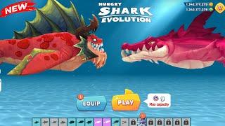 Hungry Shark Evolution Super Shark[Giant Monster Enemy Sharknarok New version] Hack All Skin