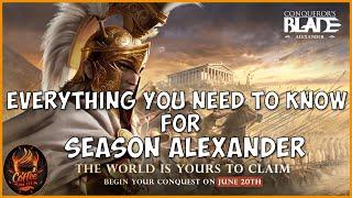 Conquerors Blade Season Alexander EVERYTHING YOU NEED TO KNOW!