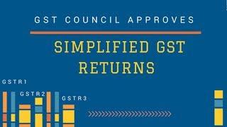 CBIC RELEASES SIMPLIFIED NEW GST RETURNS DRAFT