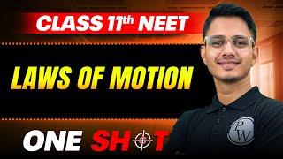 Law's of Motion IN ONE SHOT || Full Concepts & PYQ || Physics Class 11th