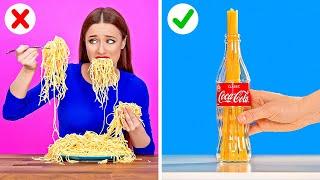 SMART KITCHEN HACKS TO MAKE YOUR LIFE EASIER || Funny Cooking Tips by 123 GO!