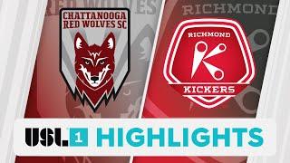 7.13.2024 | Chattanooga Red Wolves SC vs. Richmond Kickers - Game Highlights