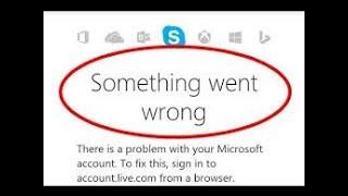 How to solve skype something went wrong problem **NEW**