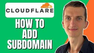 How To Add Subdomain On Cloudflare (2024)