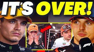 HUGE BOMBSHELL For MAX VERSTAPPEN After LANDO NORRIS'S SHOCKING STATEMENT! | F1 NEWS