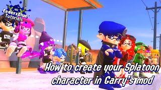 How to create your own Splatoon character in Garry's Mod [Splatoon gmod Tutorial]