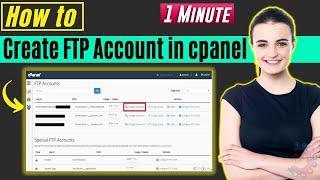 How to create FTP account in cpanel 2024