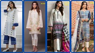 Pakistani Suits Designs For Girls 2021-22 | Latest Fashion Dresses | Kurta Shalwar Beautiful Design