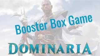 MTG Russian Dominaria booster box opening game/MTG Доминария вскрытие дисплея бустеров