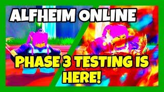 GRAND ALFHEIM PHASE 3 TESTING IS HERE! | Roblox | [Grand Alfheim]