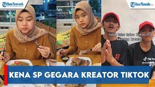 VIRAL! DUA PEGAWAI RESTO KENA SP GEGARA KREATOR TIKTOK GAGAL BIKIN KONTEN