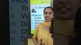 English | Grammar | Synonyms of PROBLEM | #examsdaily #malayalamexamsdaily #english