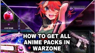*UPDATED*  ALL ANIME PACKS IN CALL OF DUTY !!  Modern Warfare & Cold War