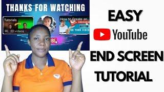 How To Add YouTube End Screen | Quick and Easy Tutorial with Phone