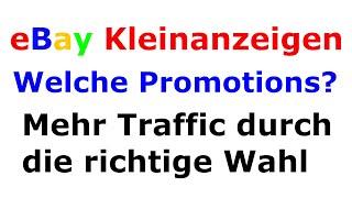 eBay Kleinanzeigen Hervorheben Erfahrungen | Wann sollte ich welche Promotion nutzen? Mehr Traffic