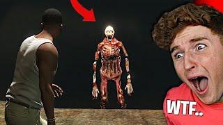 I found the SEWER MONSTER In GTA 5.. (Scariest Mods)