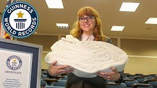 How many times can YOU fold a piece of paper? - Guinness World Records